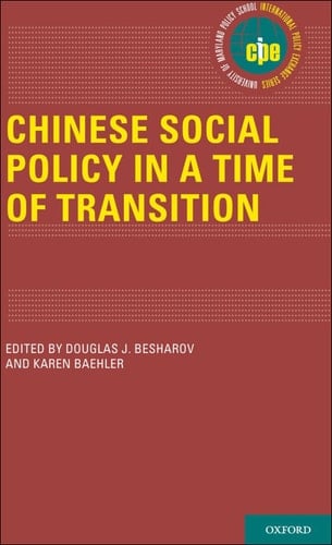 Chinese Social Policy in a Time of Transition (International Policy Exchange)