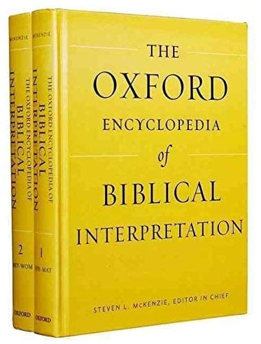 [(Oxford Encyclopedia of Biblical Interpretation)] [Other Prof Steven L McKenzie] published on (December, 2013)