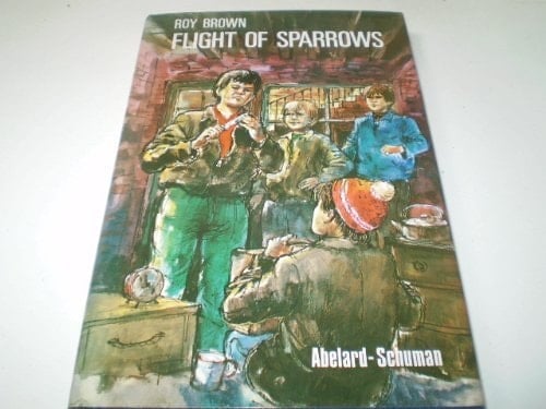 Flight of sparrows