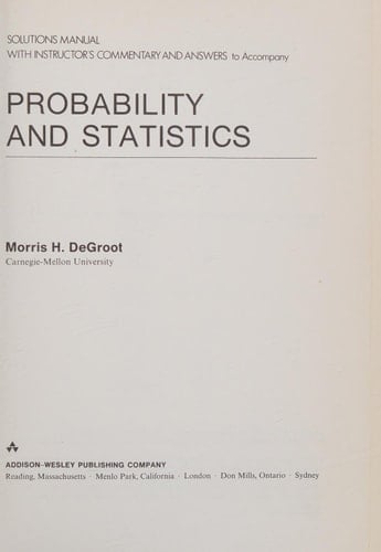 S/M Probability and Stats