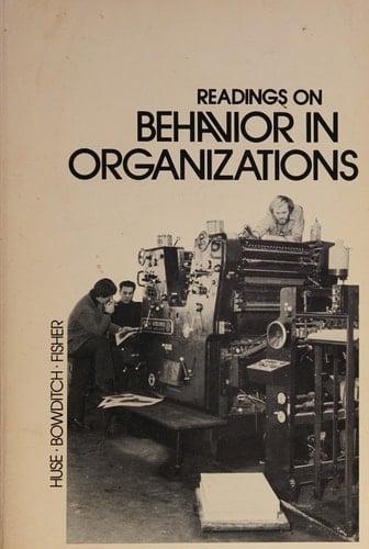 Readings on Behavior in Organizations