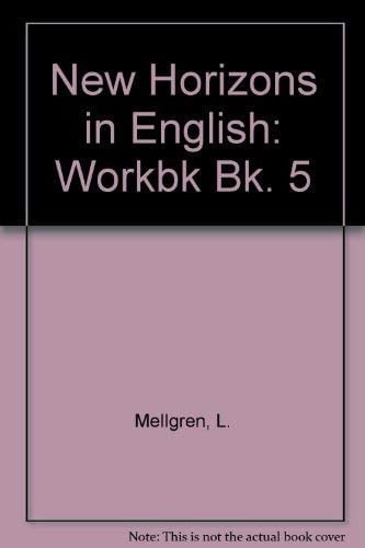 New Horizons in English: Workbook