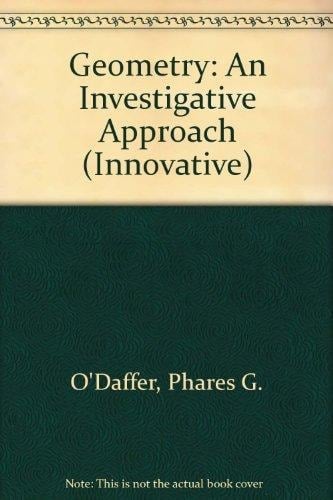 Geometry: An Investigative Approach (Addison-Wesley Innovative Series)