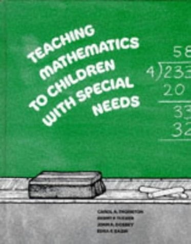 Teaching Mathematics to Children with Special Needs