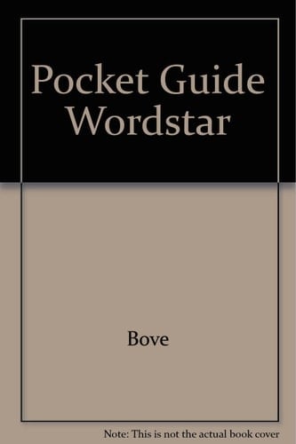 Pocket Guide to Wordstar