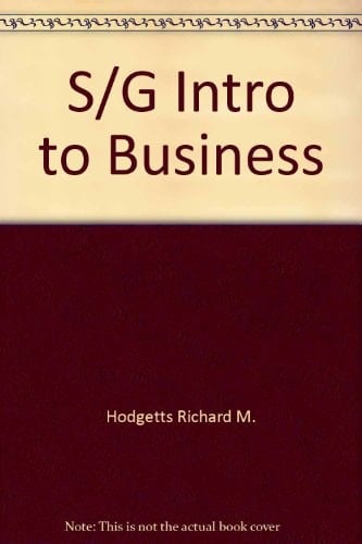 S/G Intro to Business