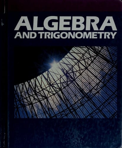 Algebra and Trigonometry
