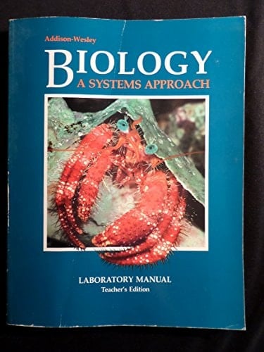Biology: A Systems Approach, Laboratory Manual, Teacher's Edition