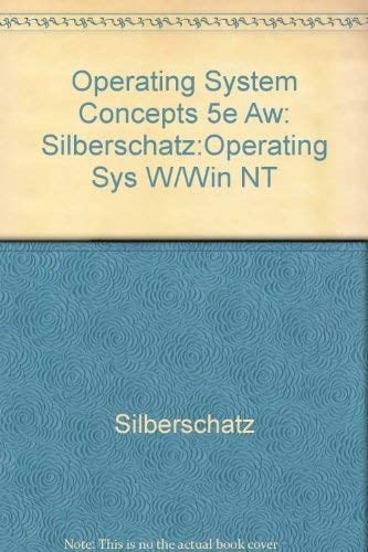 Operating System Concepts