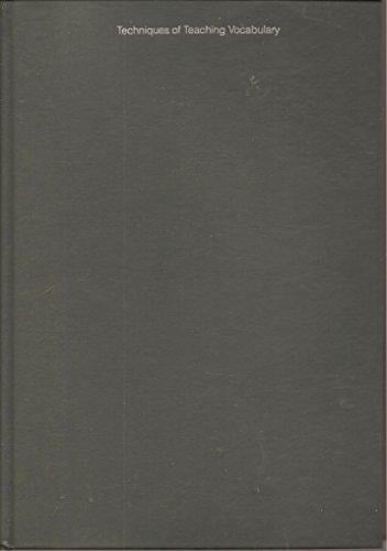 Techniques of Teaching Vocabulary