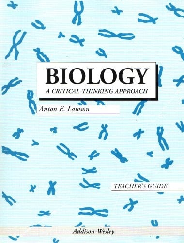 Biology a Critical Thinking Approach Teachers Guide
