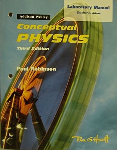 Conceptual Physics (Laboratory Manual Teacher's Edition, Third Edition)