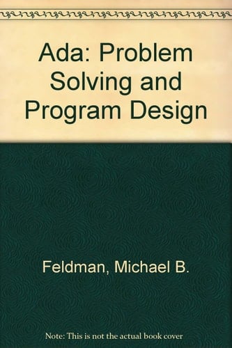 Ada Problem Solving and Program Design