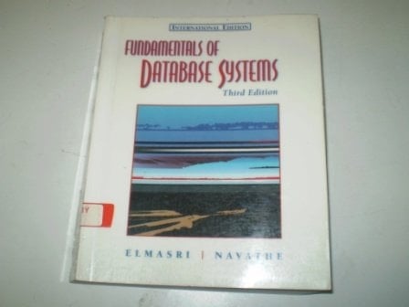 Fundamentals Database Systems, Oracle Programming 8.0, Oracle 8i (3rd Edition)