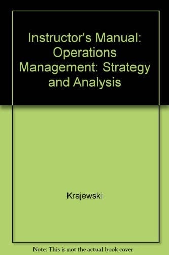 INSTR MAN OPER MANAG 3E