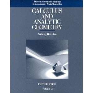 CALCULUS AND ANALYTIC GEOMETRY (WORLD STUDENT)