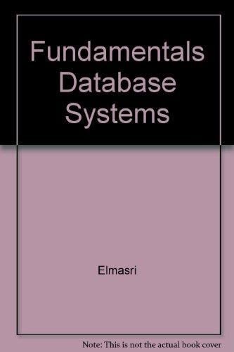 Fundamentals Database Systems