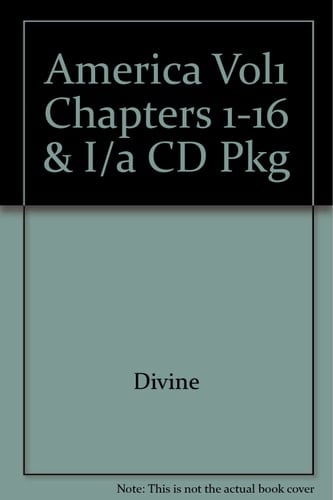 America Vol1 Chapters 1-16 & I/a CD Pkg
