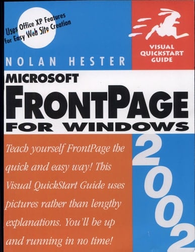 FrontPage 2002 for Windows (Visual QuickStart Guide)