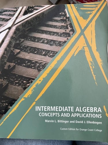 Intermediate Algebra Concepts and Applications