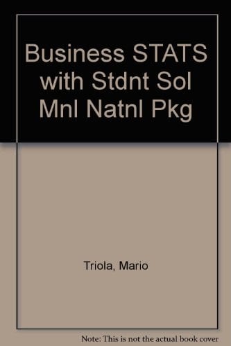 BUSINESS STATS WITH STDNT SOL MNL NATNL PKG