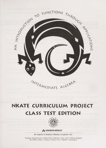 Intermediate Algebra: An Introduction to Functions Through Applications