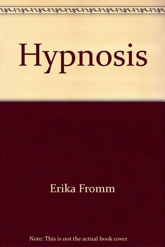 Hypnosis: research developments and perspectives (Modern applications of psychology)