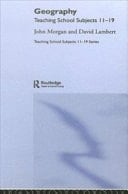 Geography: Teaching School Subjects 11-19