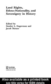 Land Rights, Ethno-Nationality and Sovereignty in History