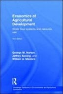 Economics Of Agricultural Development