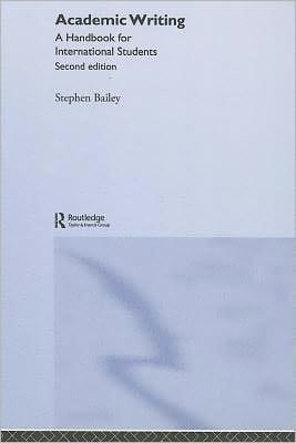 Academic Writing: A Handbook for International Students