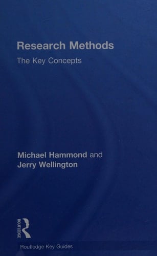 Research methods: the key concepts