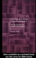Changing Shape Of Nursing Practice