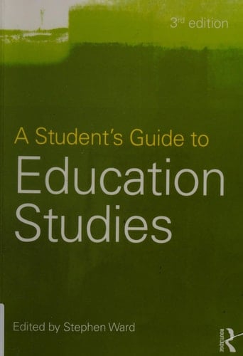 A student's guide to education studies