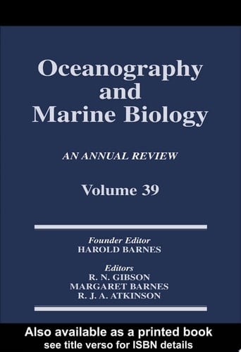 Oceanography and marine biology