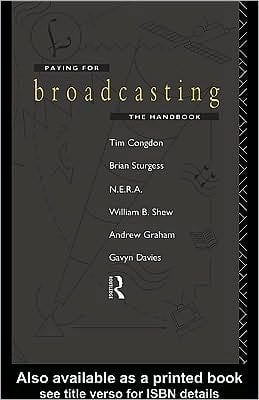 Paying For Broadcasting: The Handbook