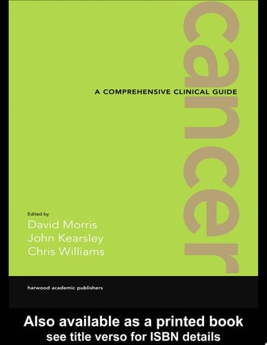 Cancer: A Comprehensive Clinical Guide