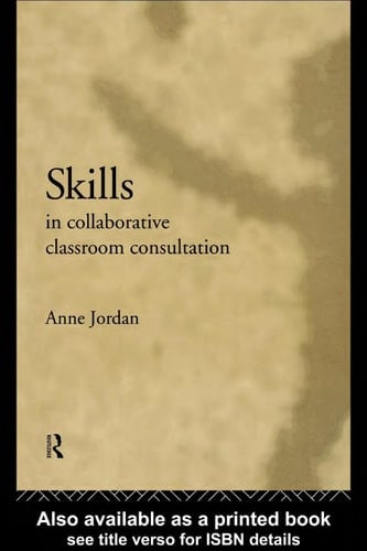 Skills in collaborative classroom consultation