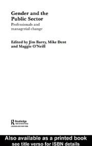 Gender And The Public Sector