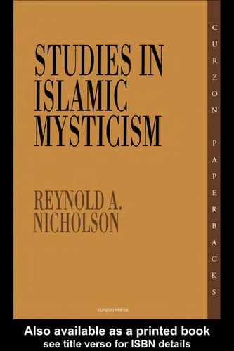 Studies in Islamic mysticism
