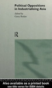 Political Oppositions in Industrialising Asia