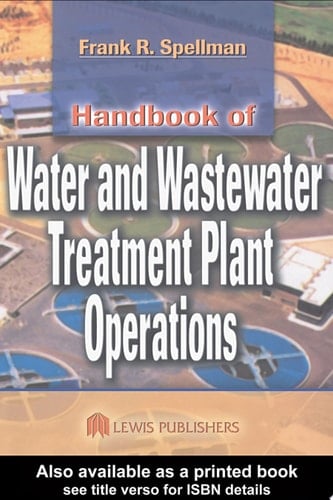 Handbook Of Water And Wastewater Treatment Plant Operations