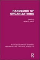 Handbook of Organizations