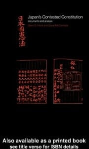 Japan's Contested Constitution