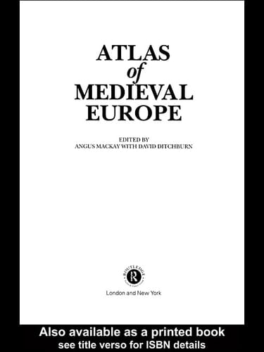 Atlas of Medieval Europe