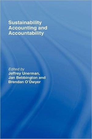 Sustainability Accounting And Accountability