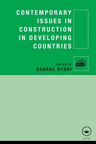 Contemporary issues in construction in developing countries