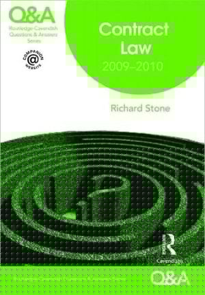 Q&A Contract Law 2009-2010