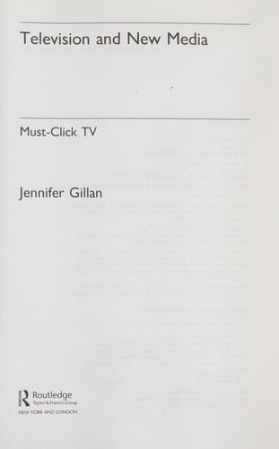 Television & new media: must-click tv
