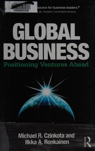 Global business: positioning ventures ahead